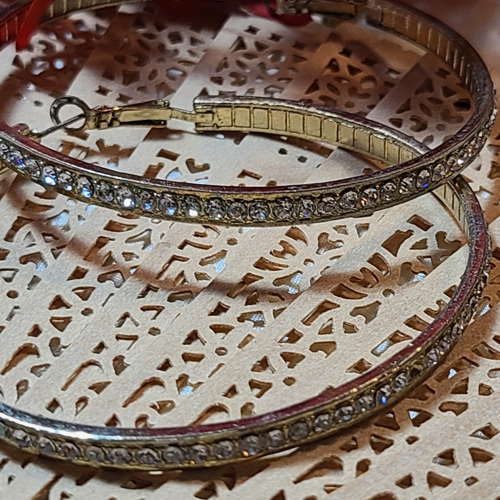 Large Hoop Earrings For Sale today - Picture 6 of 14